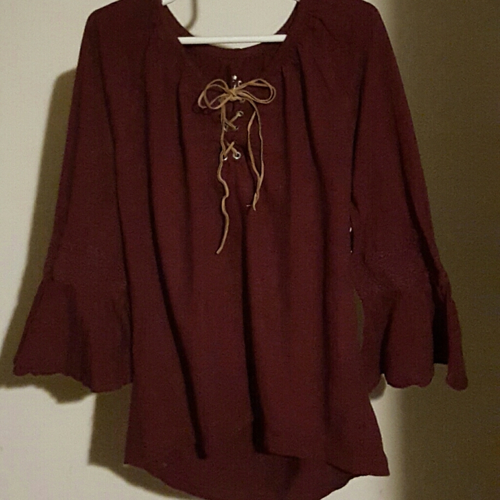 14-16 Size Star Ride Peasant Blouse